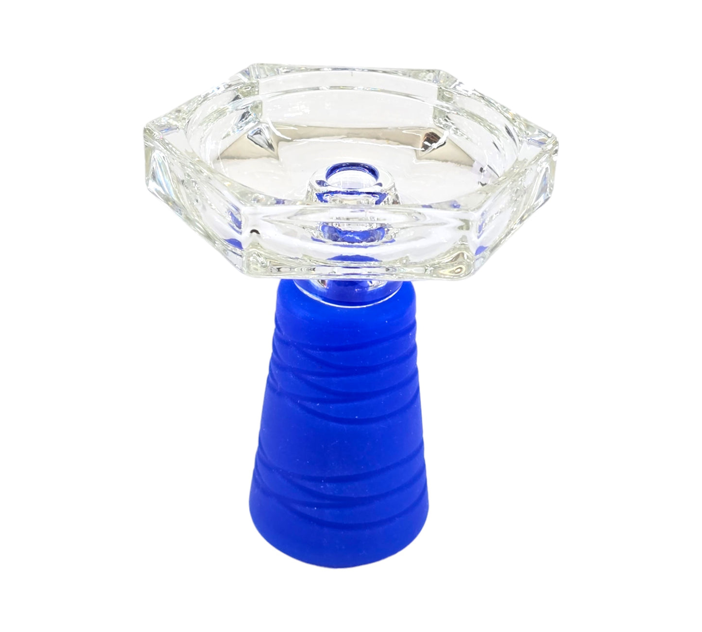 SILICONE WITH GLASS BOWL