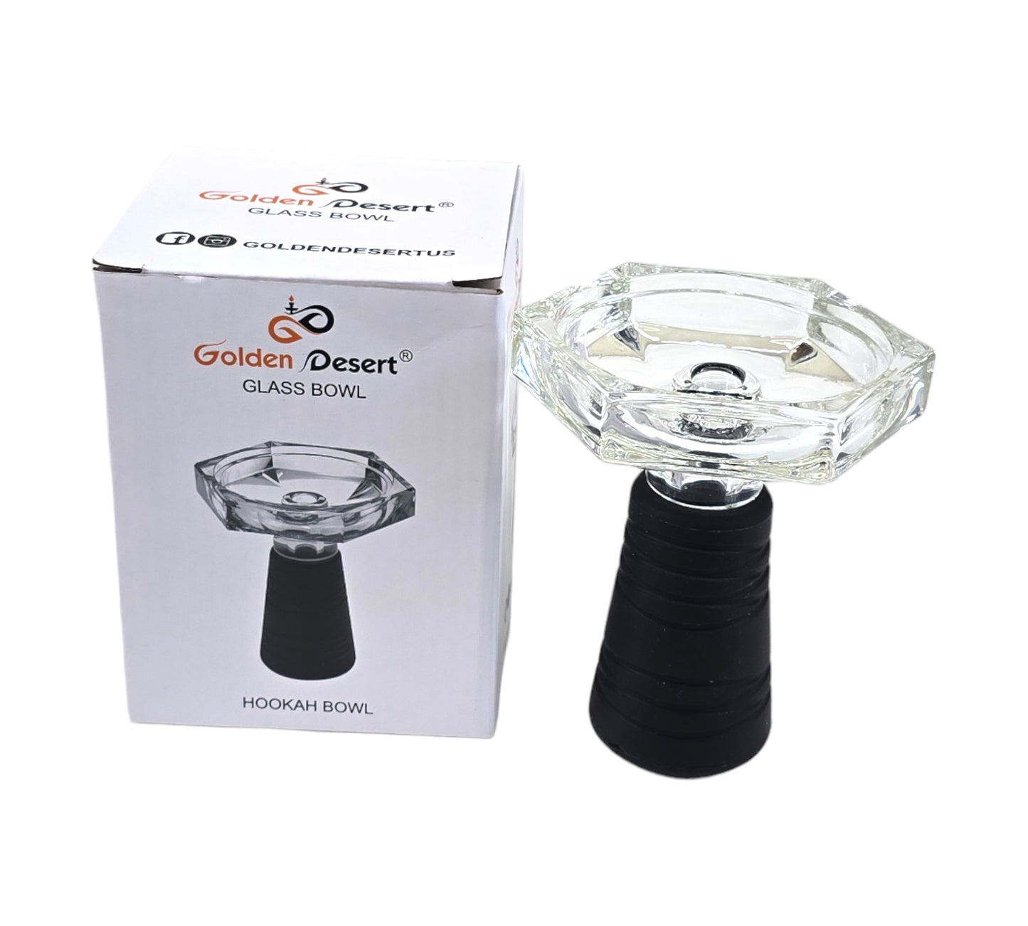 SILICONE WITH GLASS BOWL