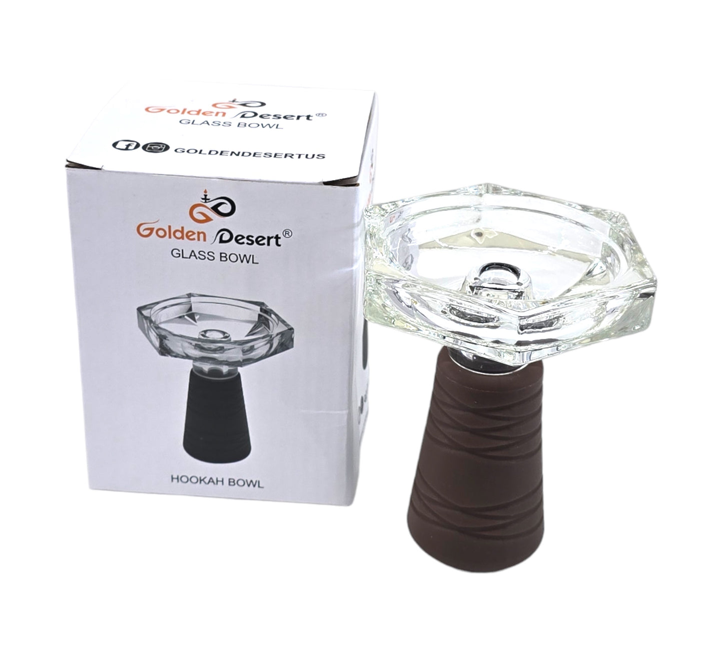 SILICONE WITH GLASS BOWL