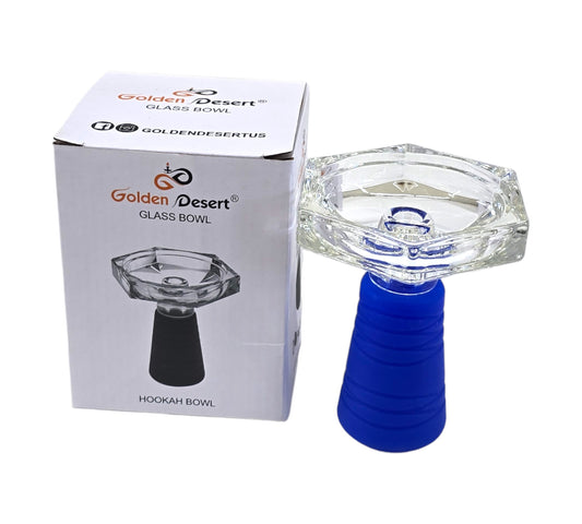 SILICONE WITH GLASS BOWL