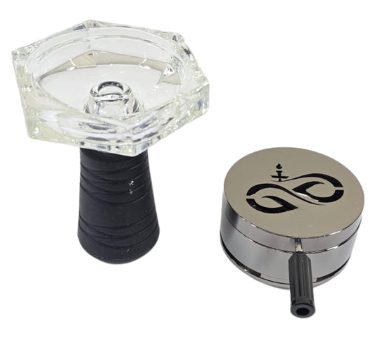 GLASS + SILICONE BOWL WITH HMD