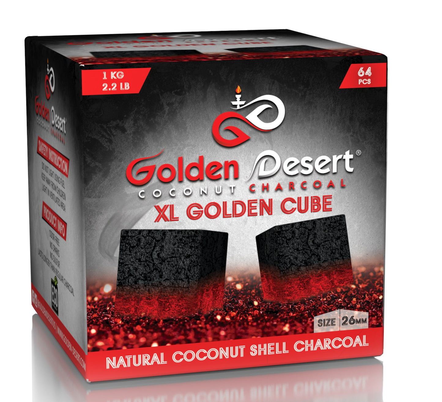 GOLDEN DESERT XL CHARCOAL