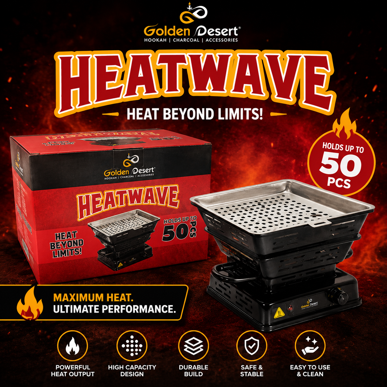 HEATWAVE BURNER