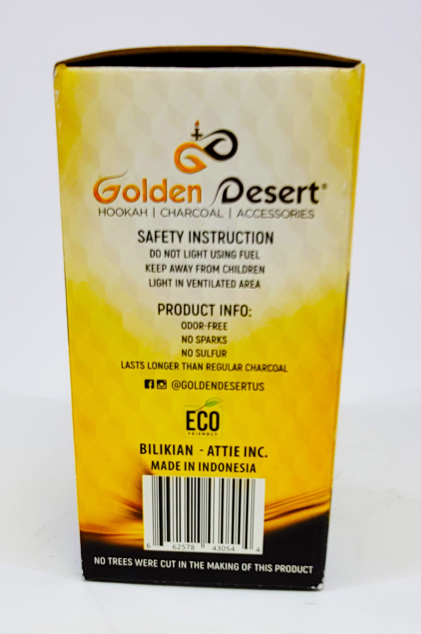Golden Desert 1 kg cube box