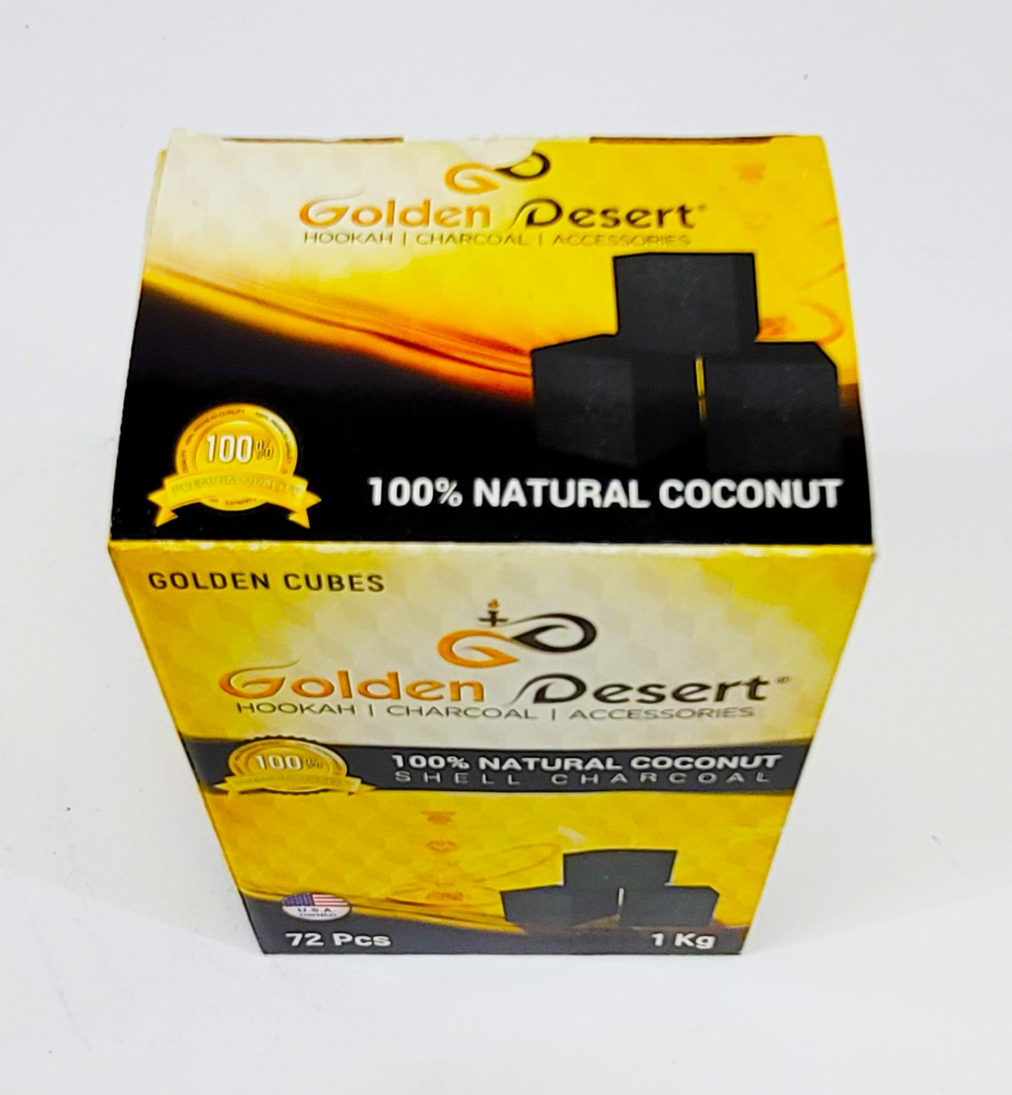 Golden Desert 1 kg cube box