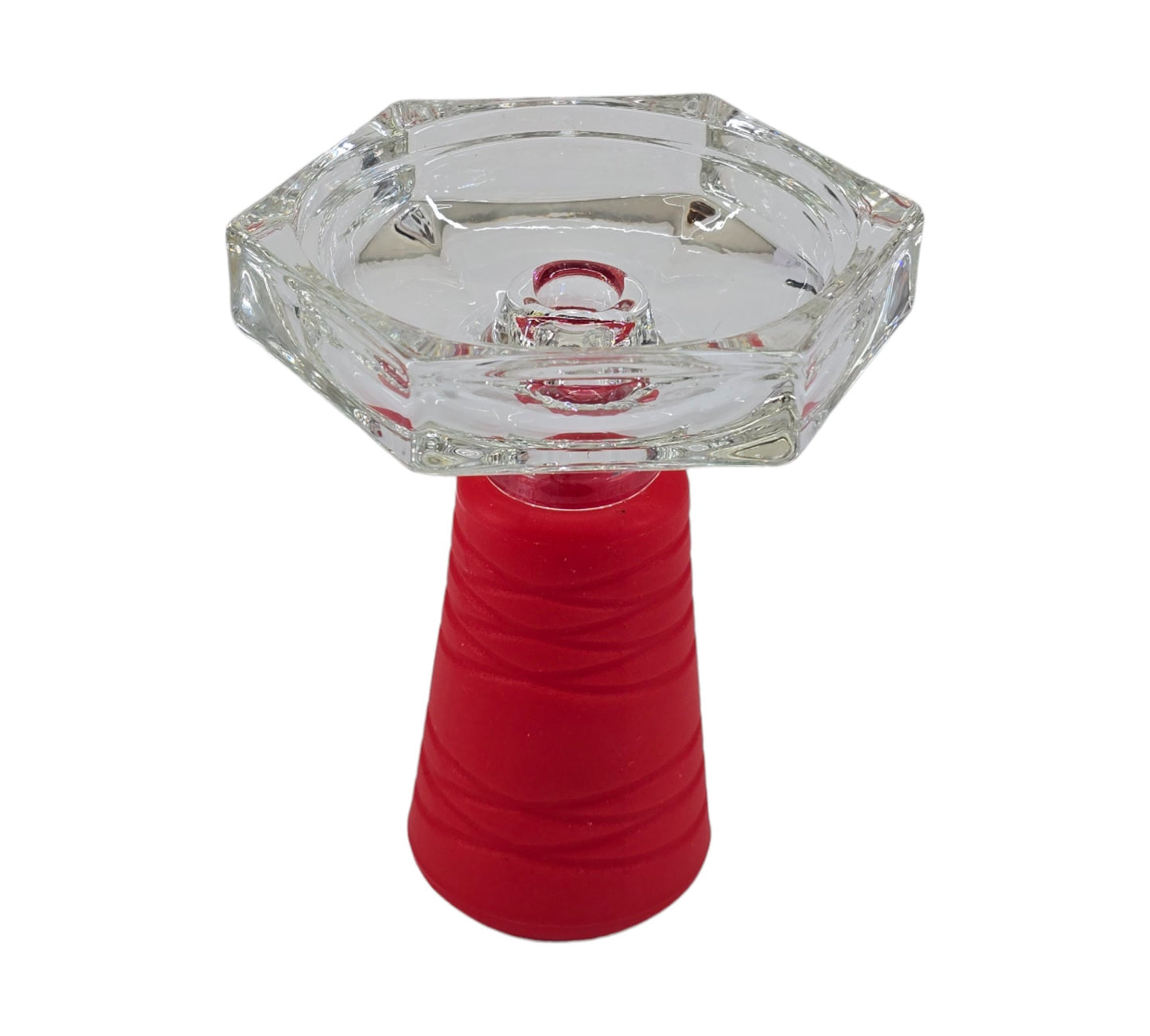 GLASS BOWL WITH SILICONE BASE