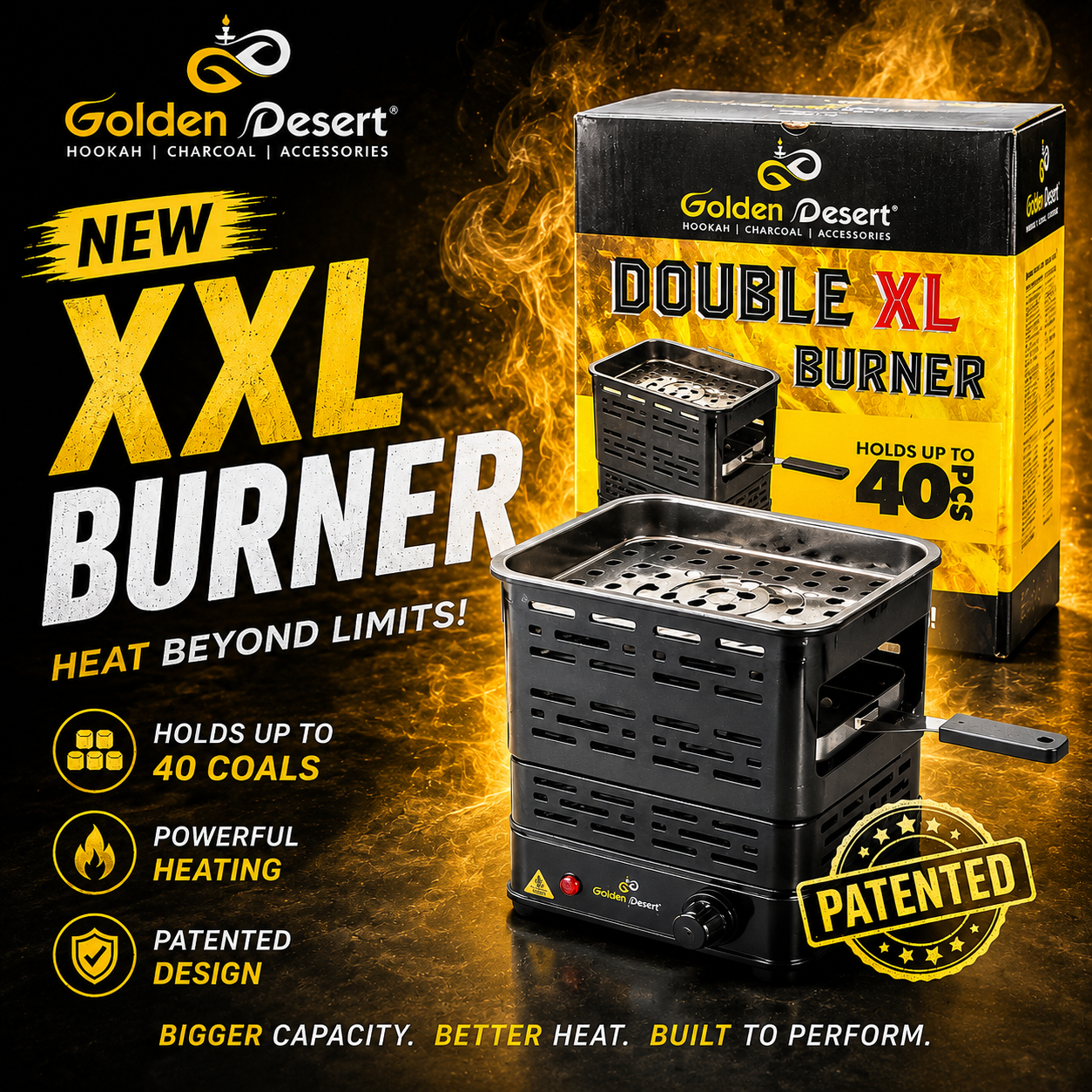 DOUBLE XL BURNER