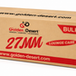 27 MM GOLDEN CUBE LOUNGE BOX