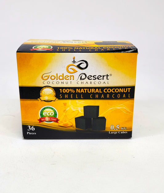 GD 0.50 kg Golden Cube coconut charcoal  36 pcs