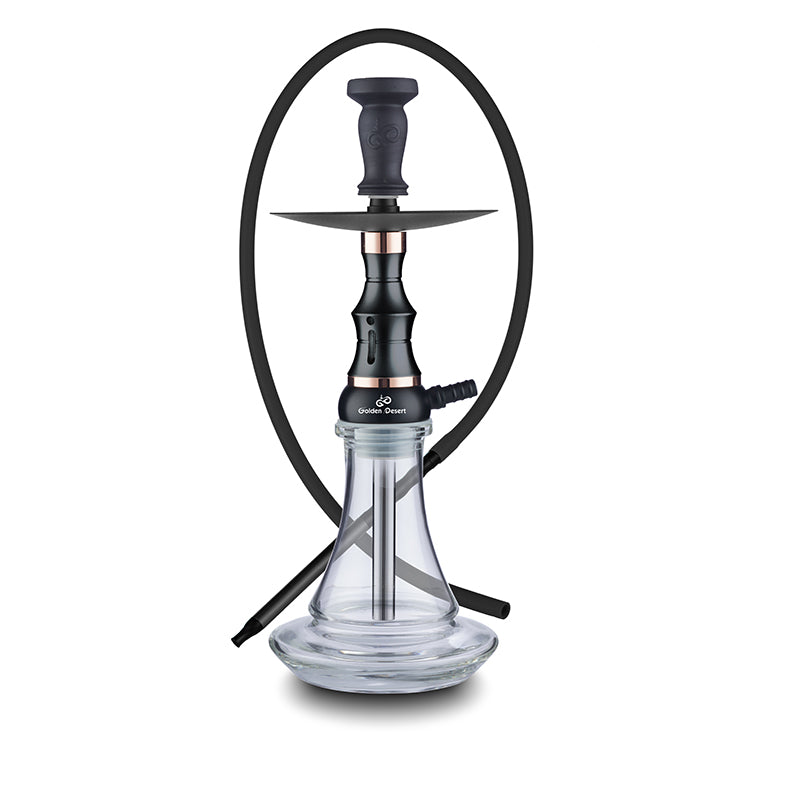 Golden Desert Comet Hookah