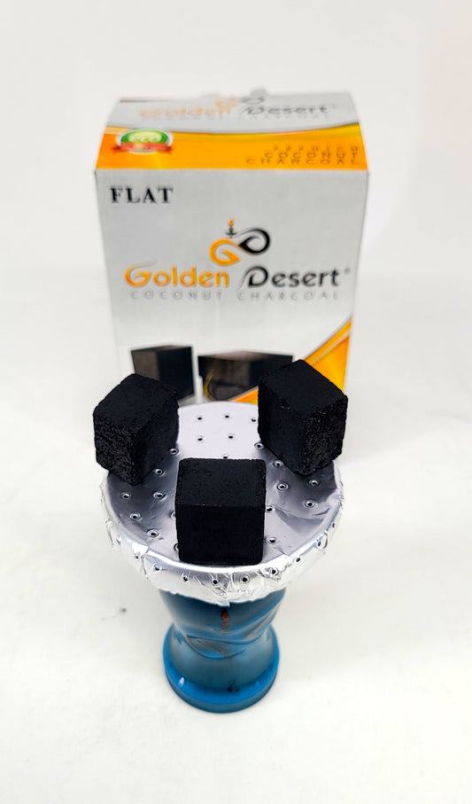 Golden Desert 1 kg Flat box coconut charcoal